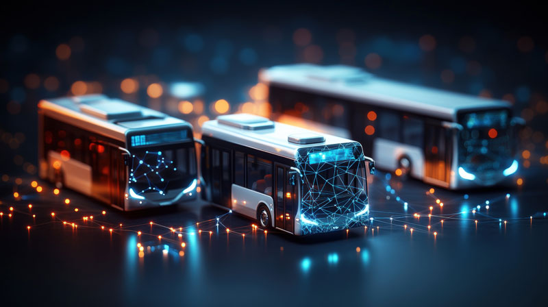 Digital networking in public transport – telematics creates comparability and new efficiency potential.