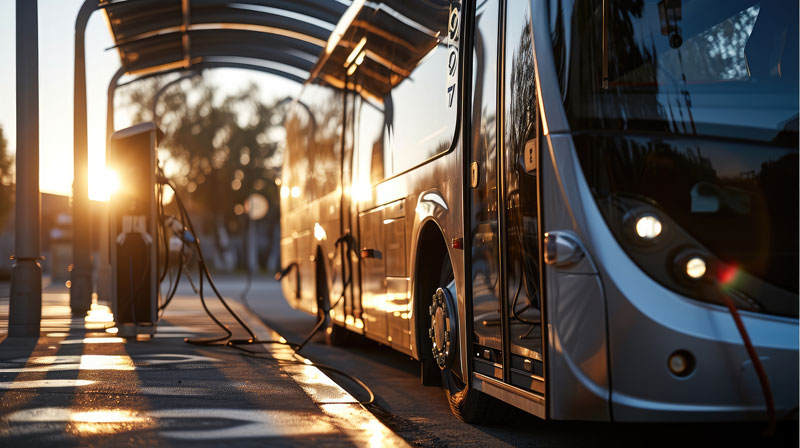 Future of bus operations – combining alternative drives and digital management.