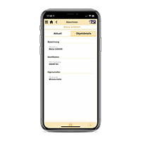 Objekt-Details mobil
                einsehen