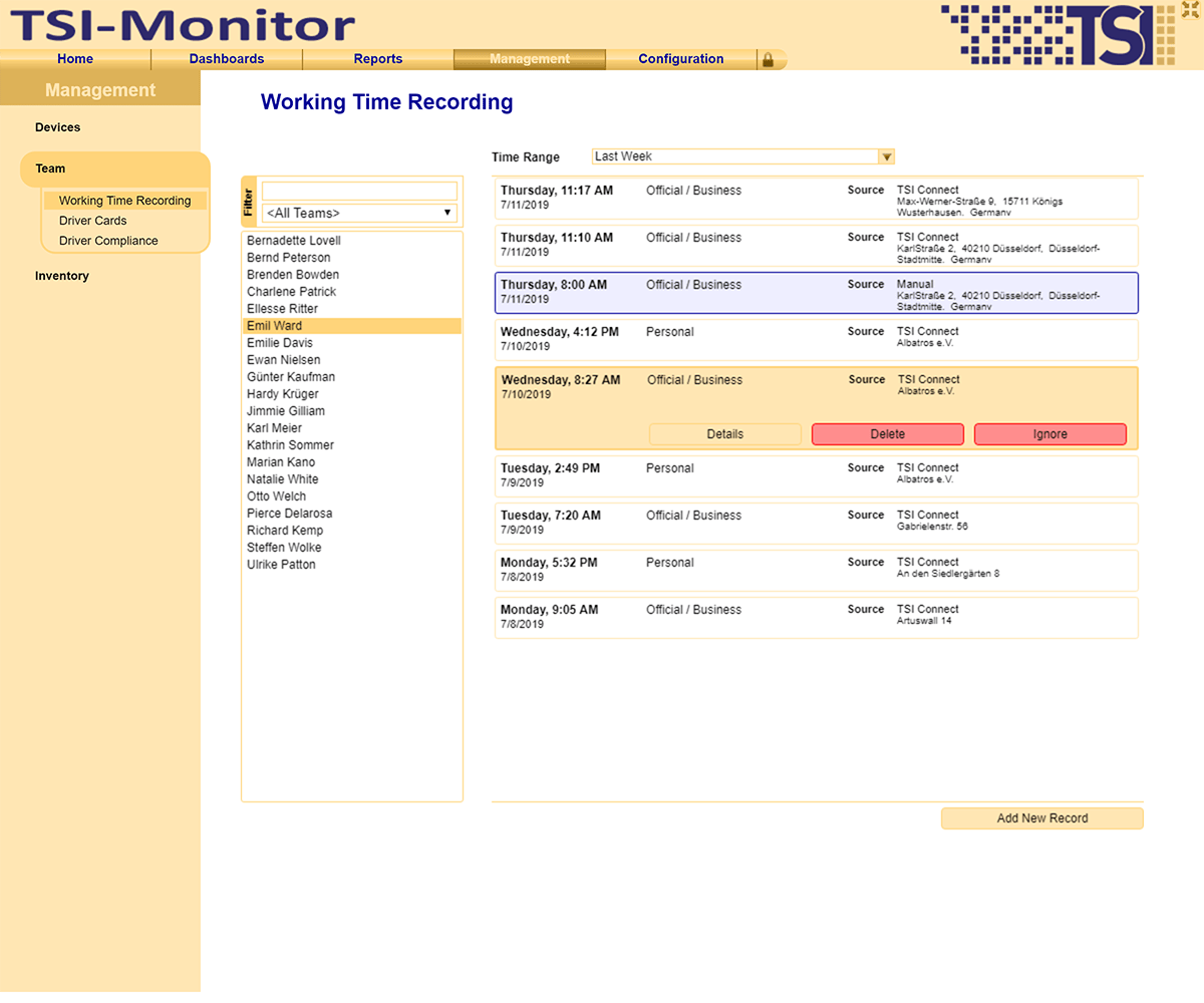 Work-Time-Tracking
                Management